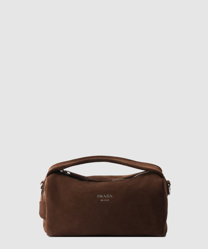 프라다 스웨이드 가죽 숄더백 2VH188
