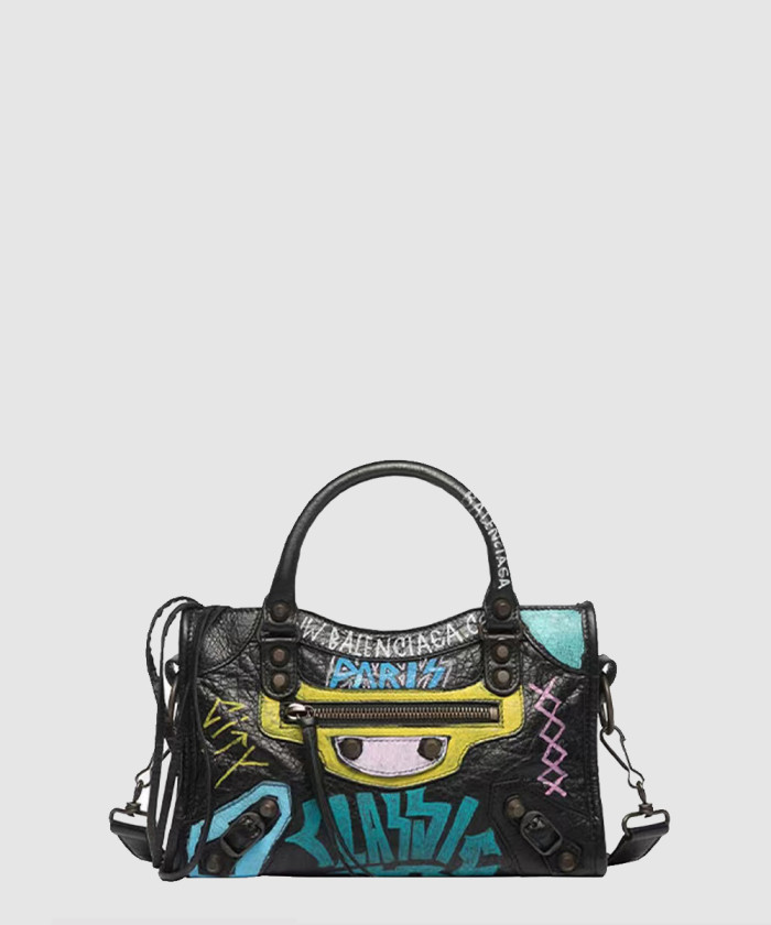 발렌시아가 핸드메이드 그래피티 크로스백 300295