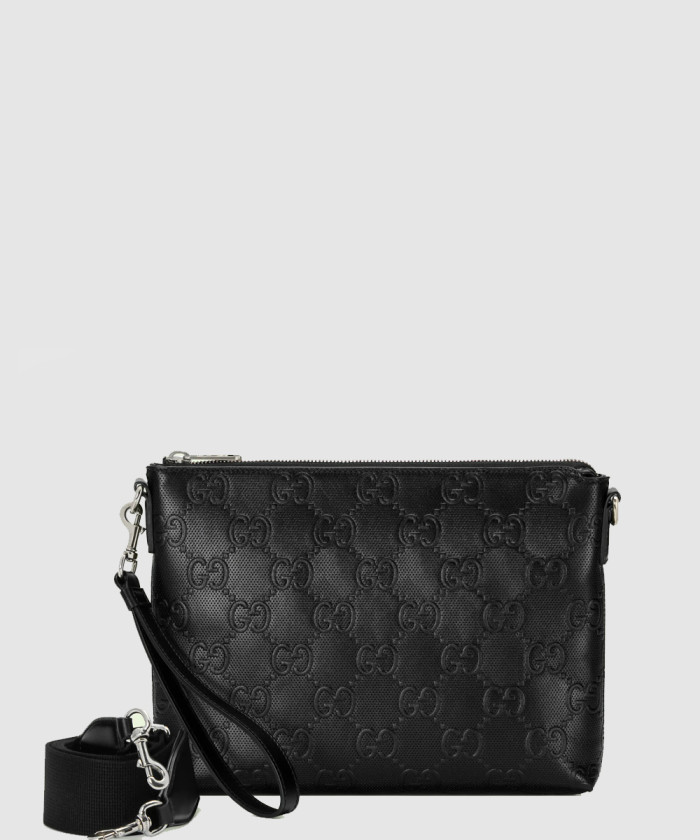 구찌 GG 엠보스 미듐 메신저백 696009