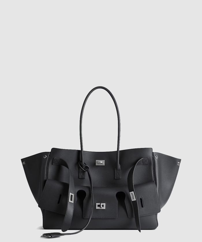 발렌시아가 벨 에어 미디움 캐리 올백 805481