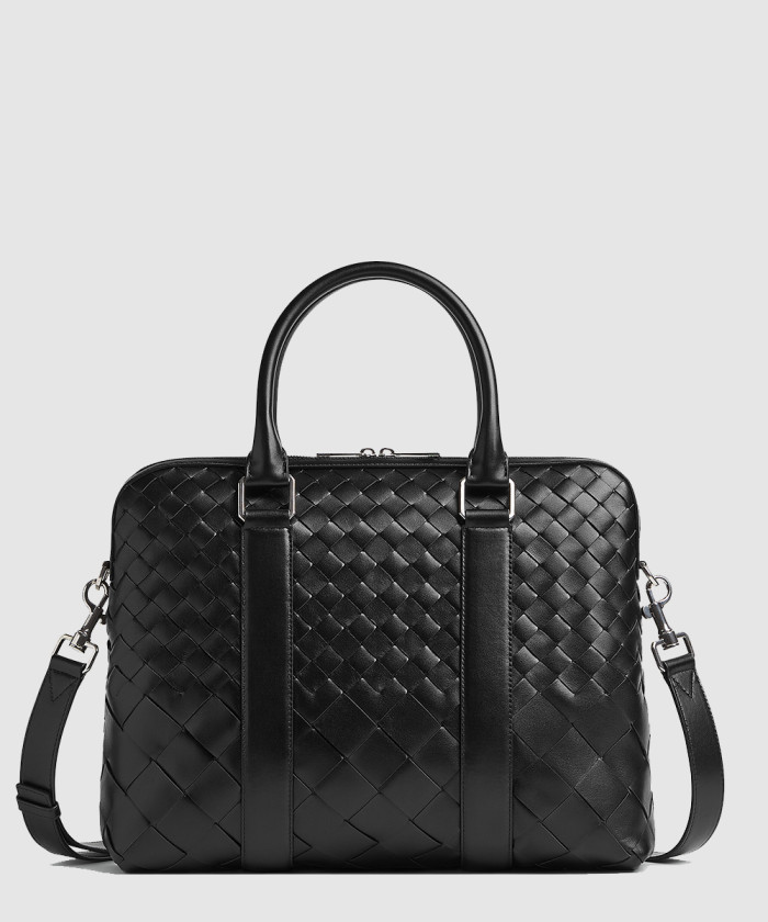 보테가베네타 슬림 인트레치아토 브리프케이스 778081