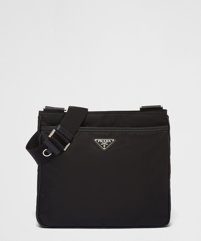 프라다 리나일론 및 사피아노 숄더백 2VH118