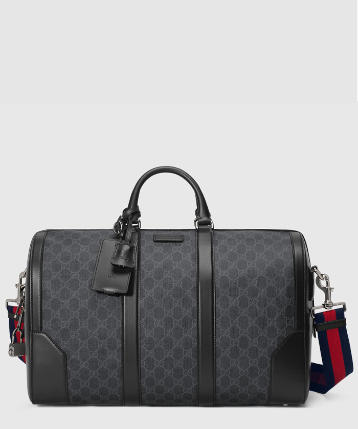 구찌 GG 수프림 미듐 캐리온 더플백 474131