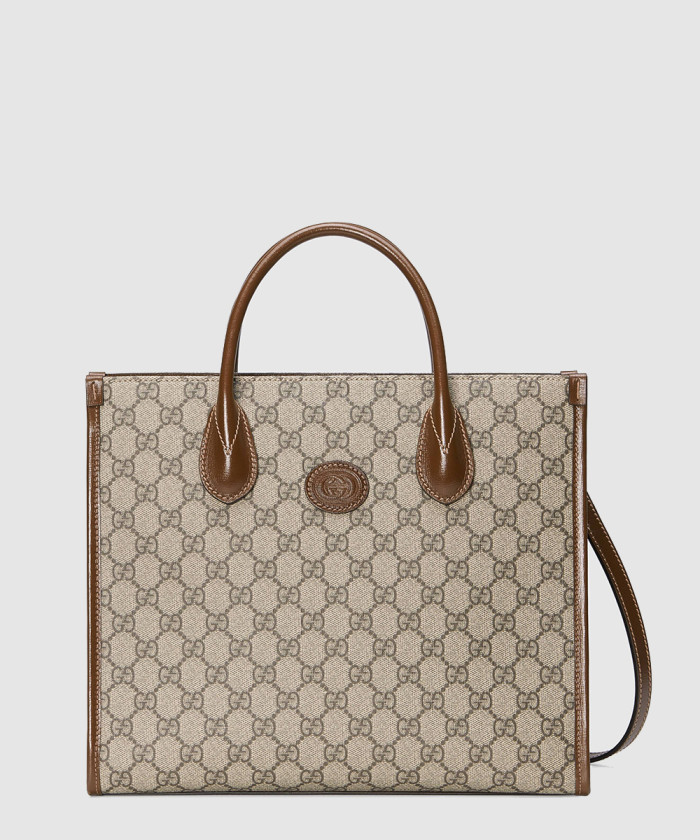 구찌 GG 수프림 스몰 토트백 659983