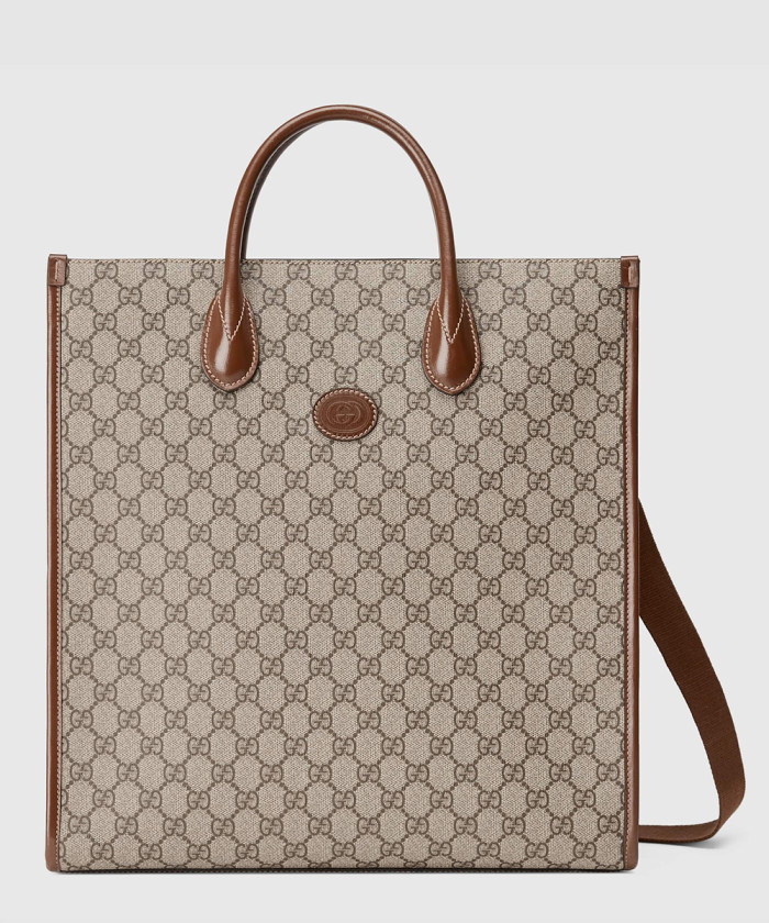 구찌 인터로킹 G 미듐 토트백 674155