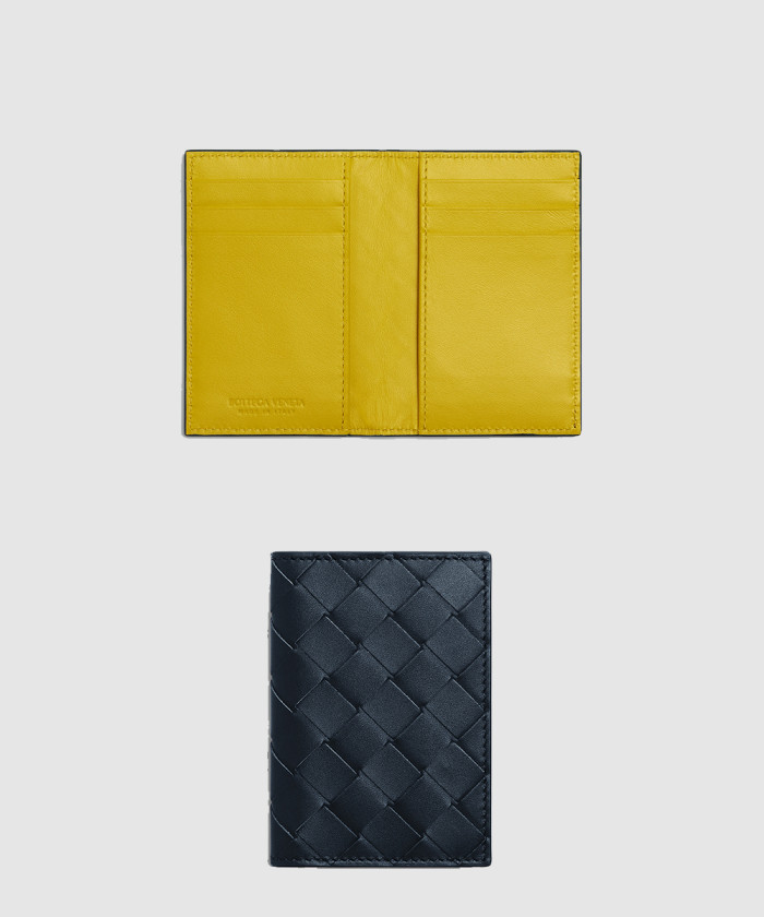 보테가베네타 인트레치아토 플랩 카드 케이스 592619