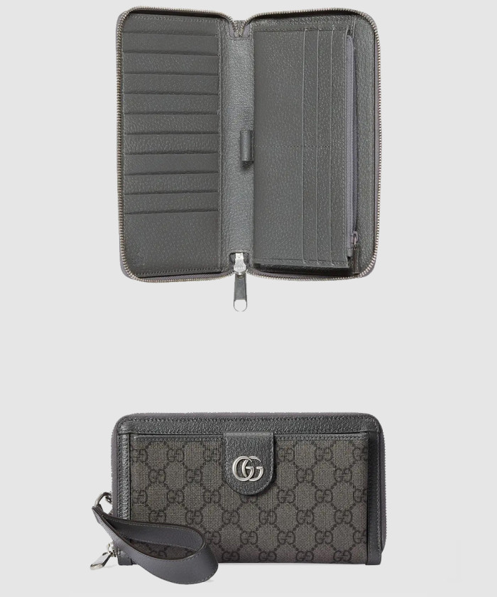 구찌 로고 반지갑 760248