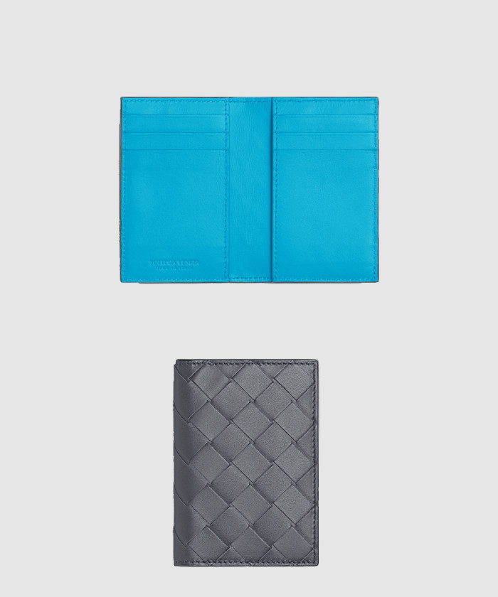 보테가베네타 인트레치아토 플랩 카드 케이스 592619