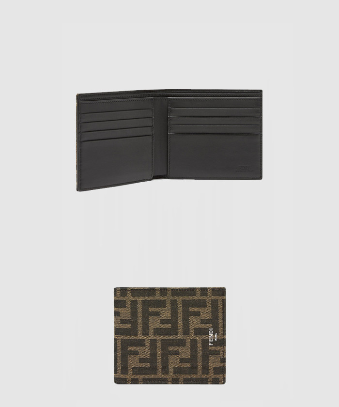 펜디 자카드 지갑 7M0169