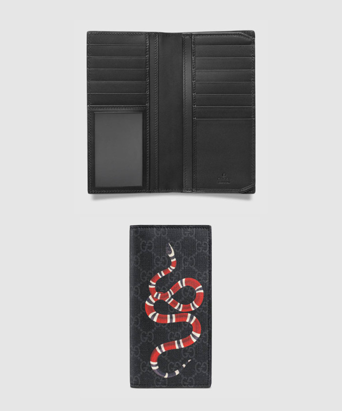 구찌 범머리 GG 롱 지갑 459456