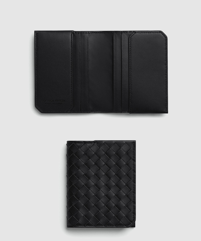 보테가베네타 인트레치아토 피콜로 플랩 카드 케이스 796964
