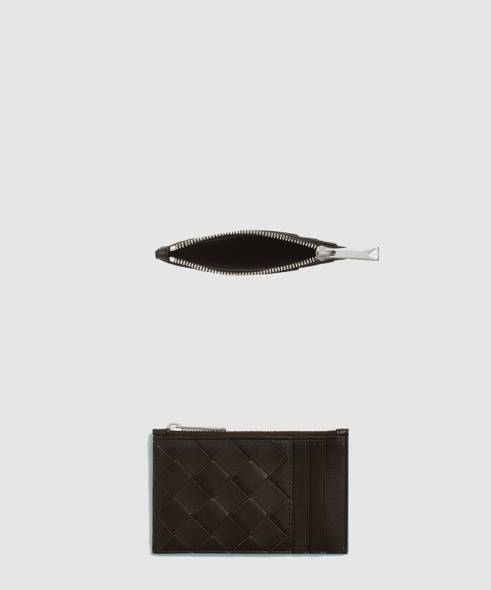 보테가베네타 인트레치아토 지퍼 카드 케이스 755985