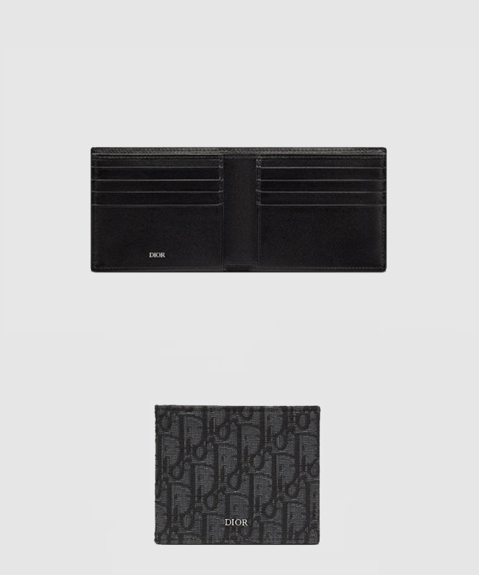 디올 오블리크 반지갑 2OBBH