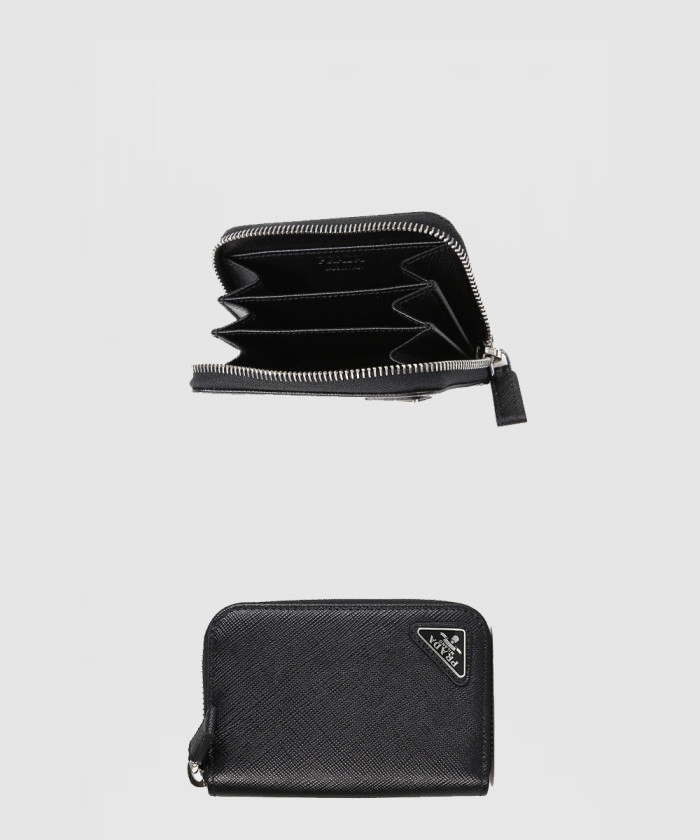 프라다 지퍼 카드 지갑 2MM358