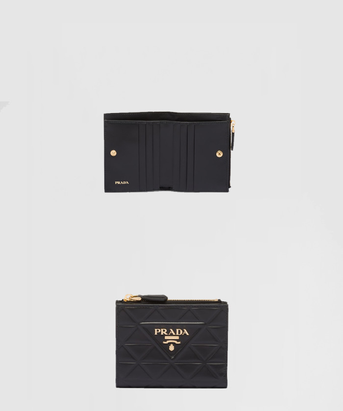 프라다 사피아노 가죽 반지갑 1ML050