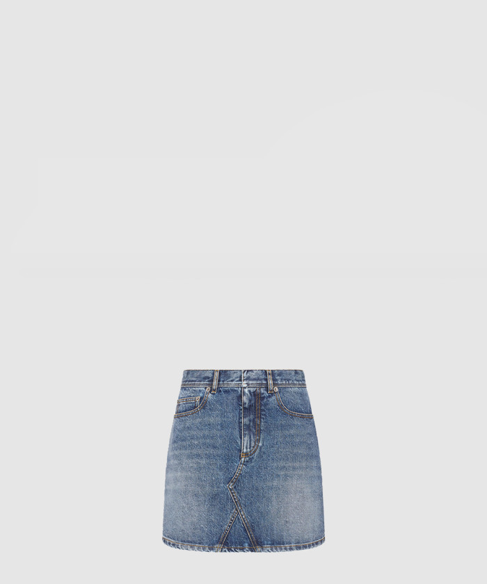 디올 플레어 미니스커트 422J2