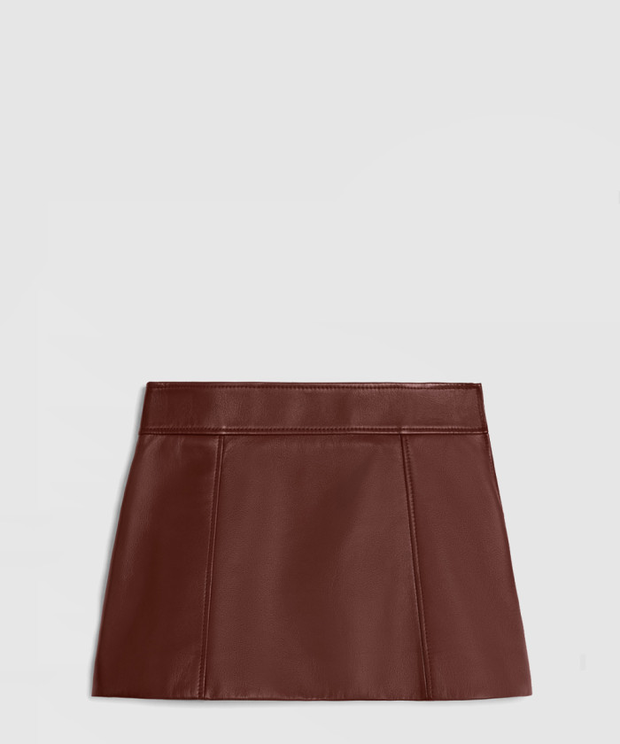 셀린느 트라페즈 미니 스커트 2H5425