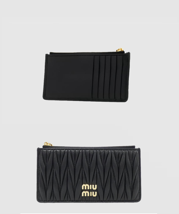 미우미우 마테라쎄 나파 엔벨로프 지갑 5MB006
