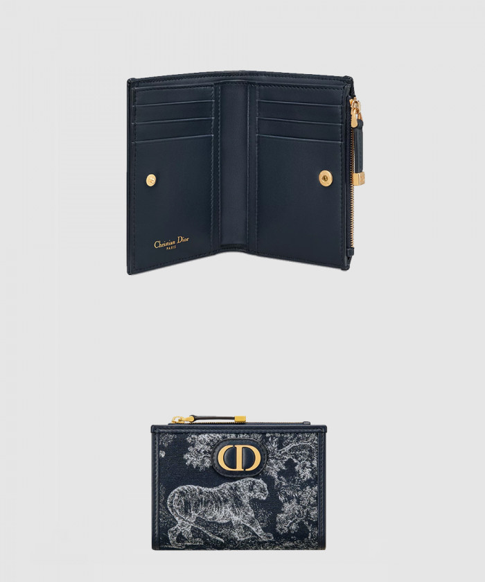 디올 30 Montaigne Dahlia 지갑 S2197