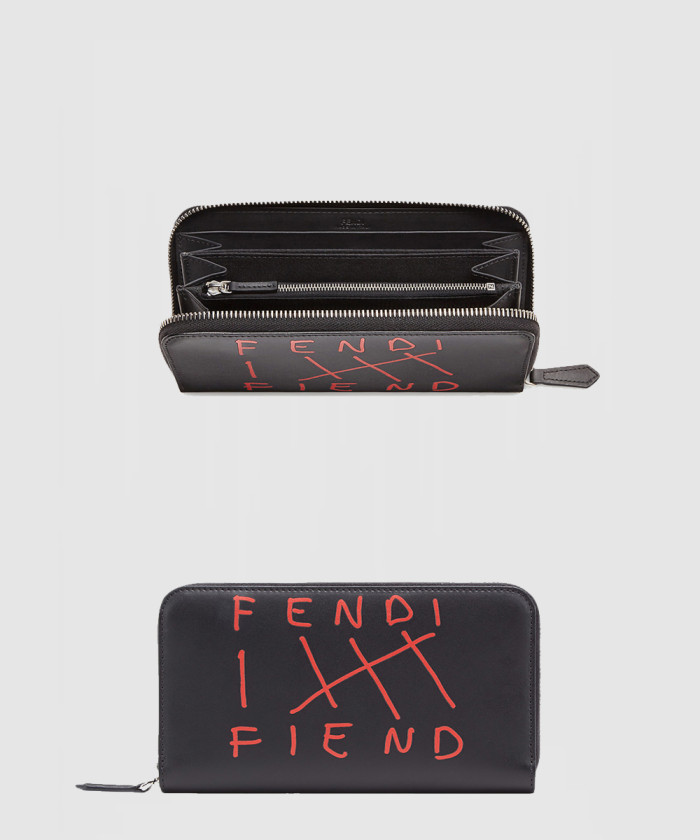 펜디 롱 지퍼 머니클립 7M0210