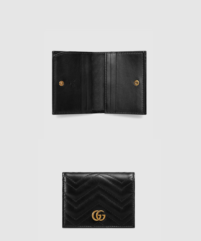 구찌 GG 마몽 마틀라세 카드지갑 466492