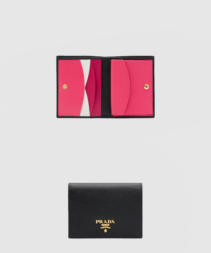 프라다 사피아노 멀티컬러 반지갑 1MV204