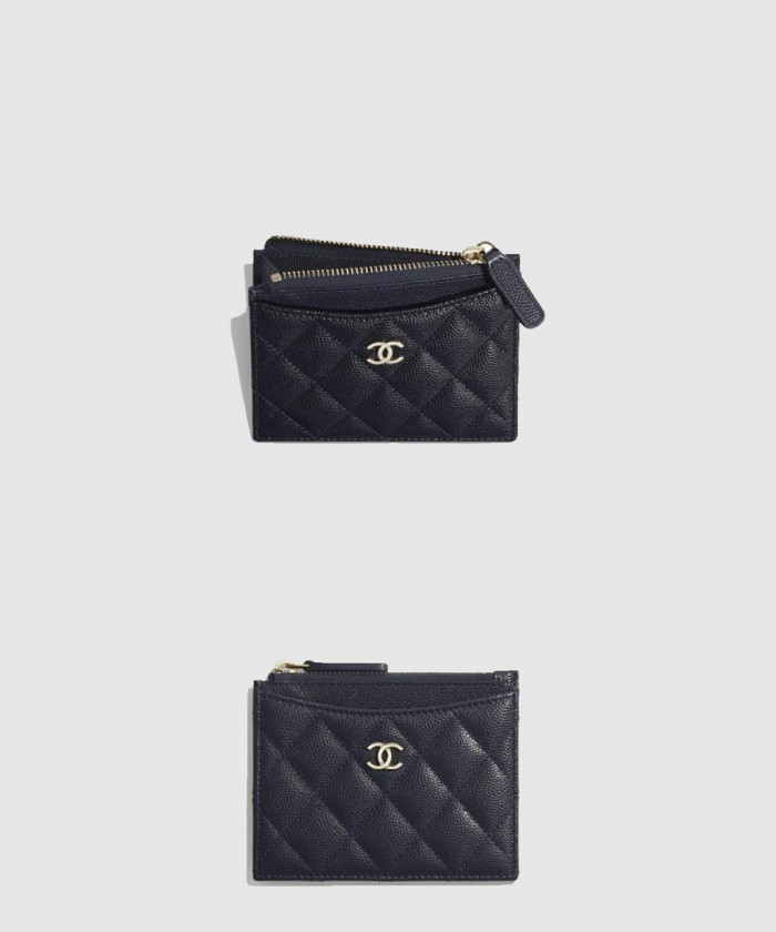 샤넬 클래식 지퍼 카드지갑 AP0219