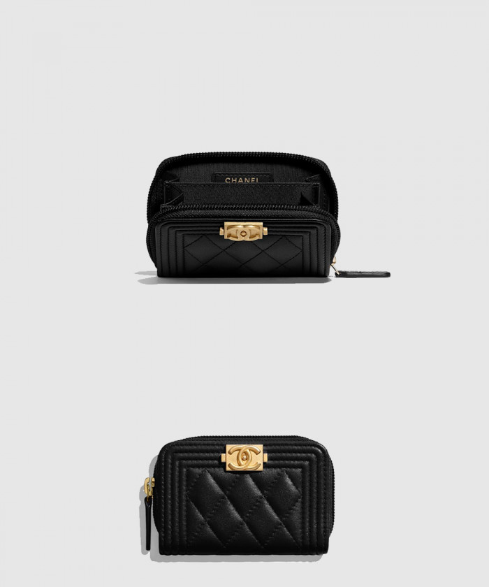 샤넬 보이 코인퍼스 A80602