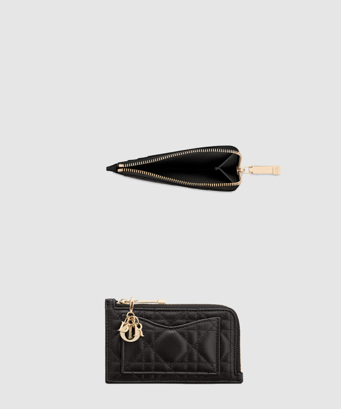 디올 코스모스 지퍼 카드 케이스 S0965