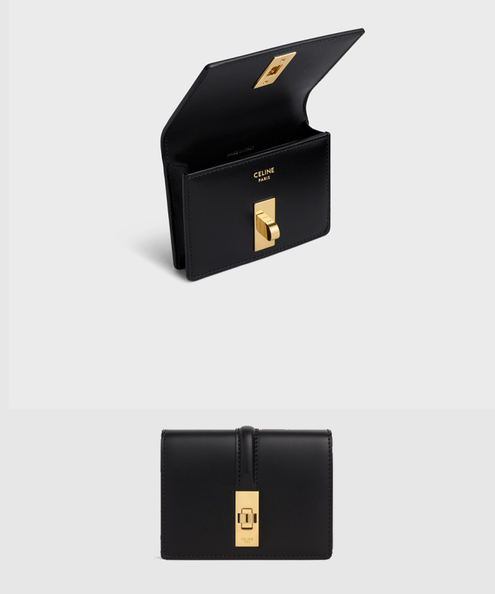 셀린느 플랩 카드 지갑 10M473