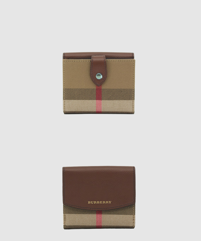 버버리 하우스 체크 반지갑 8027883