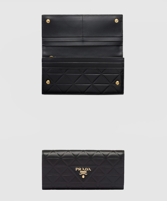 프라다 모노크롬 장지갑 1MH132