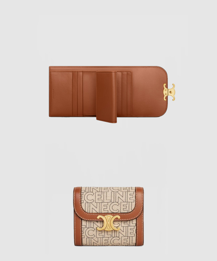 셀린느 트리오페 반지갑 10D782