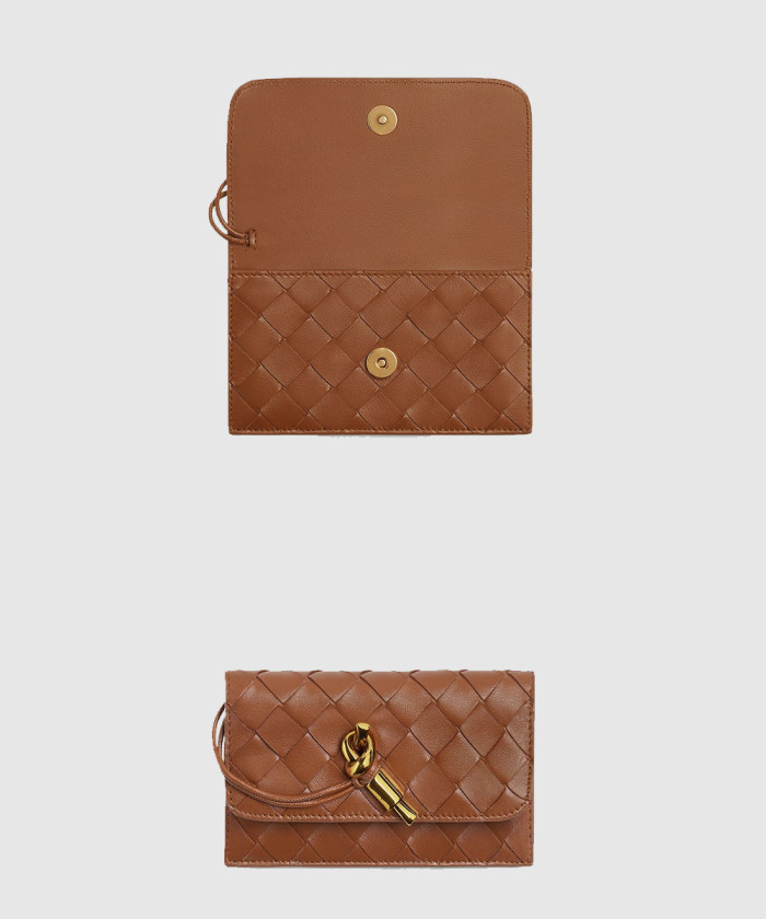 보테가베네타 안디아모 지퍼 카드 케이스 776031