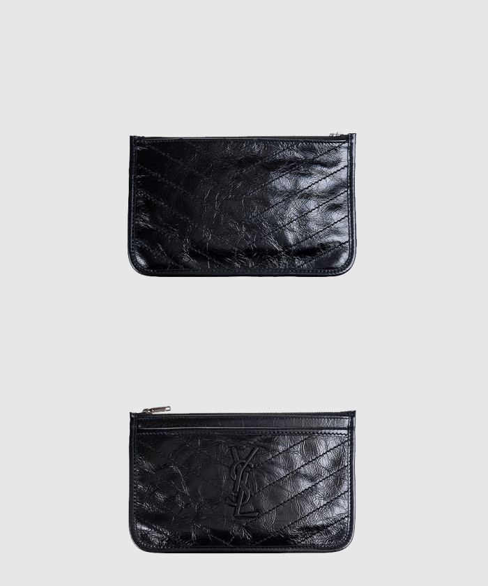 생로랑 지퍼 지갑 583577