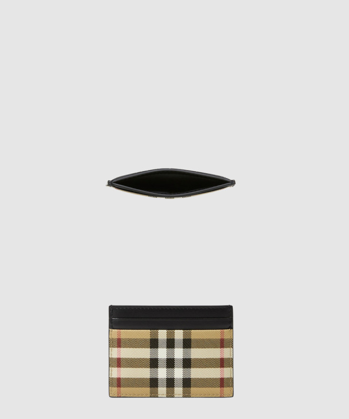 버버리 빈티지 체크 카드지갑 80698221