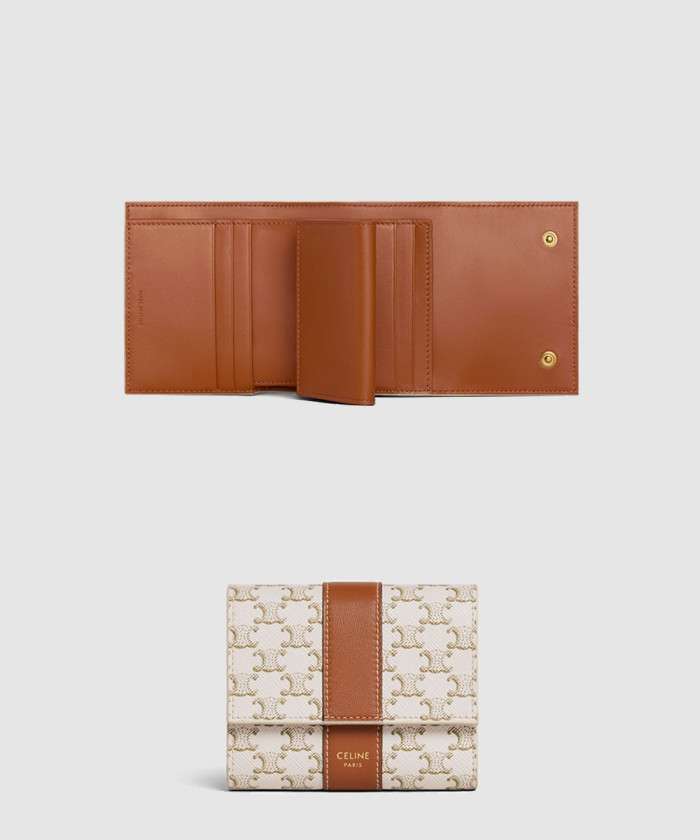 셀린느 트리오페 반지갑 10D572