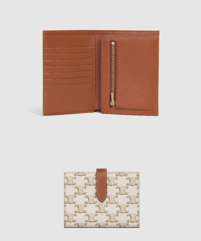 셀린느 스트랩 미디엄 반지갑 10B642