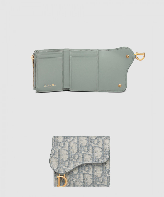 디올 안장 연꽃 지갑 S5652