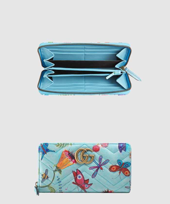 구찌 GG 마몽 지퍼월렛 443123