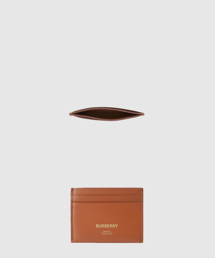 버버리 프린트 가죽 카드 지갑 80116691