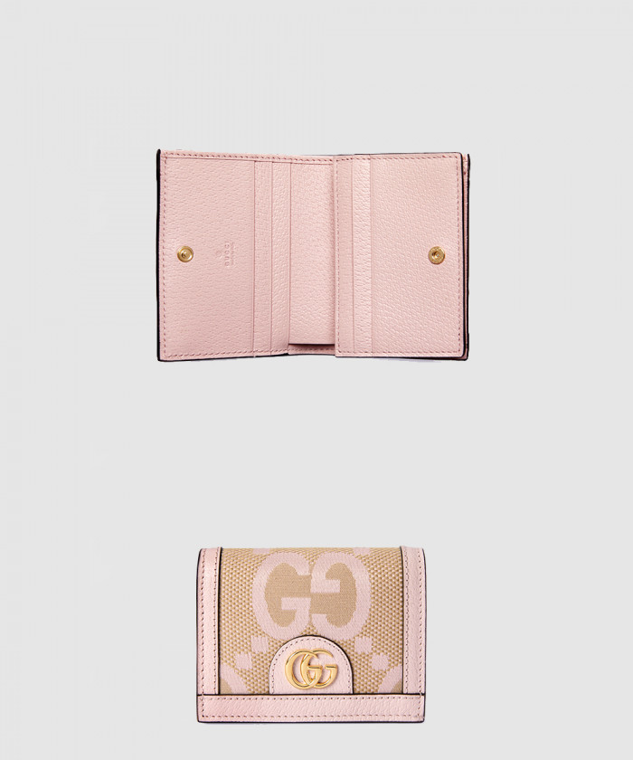 구찌 오피디아 점보 GG 카드지갑 523155