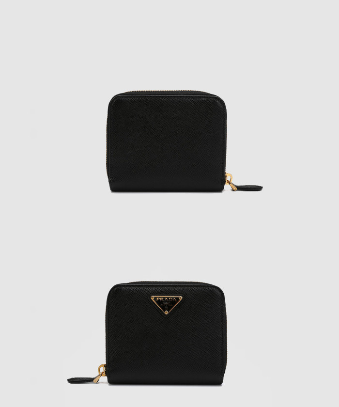 프라다 사피아노 메탈 로고 카드 지갑 1ML522