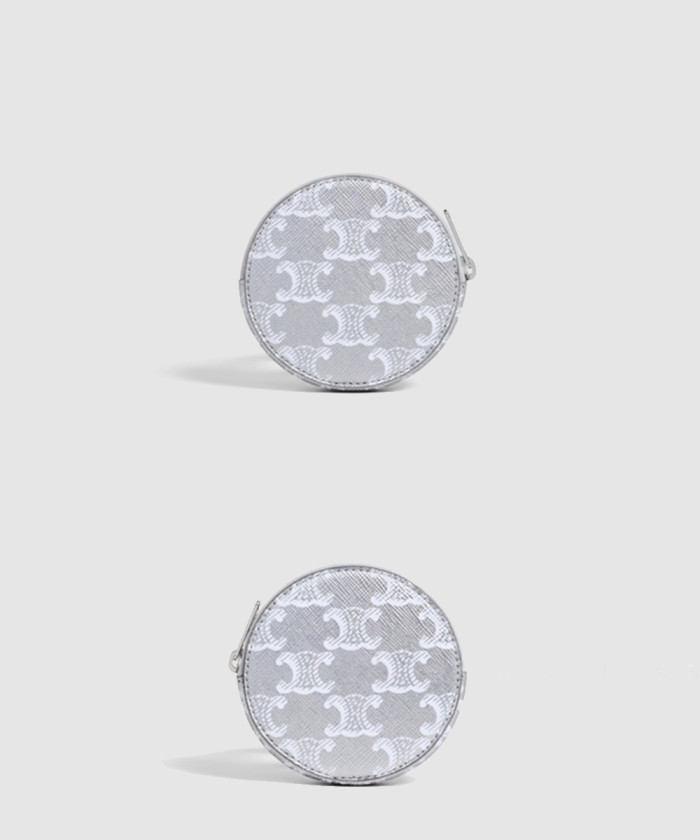 셀린느 로고 프린트 동전지갑 10D222