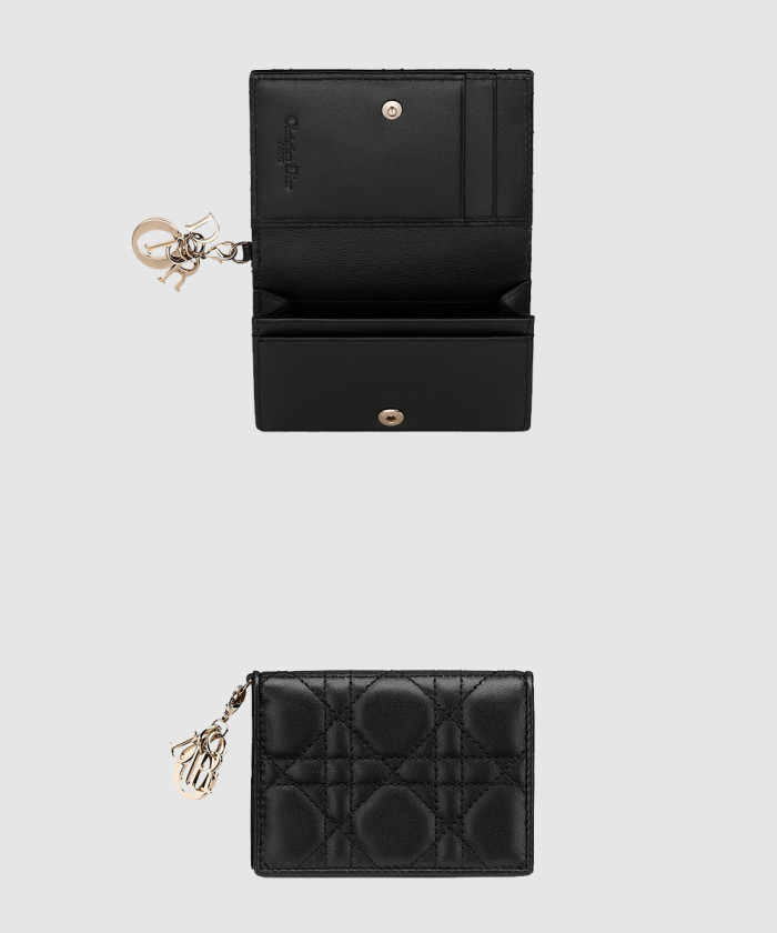 디올 플랩 카드 지갑 S0011