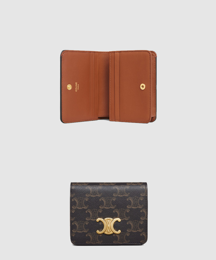 셀린느 트리오페 컴팩트 지갑 10K622