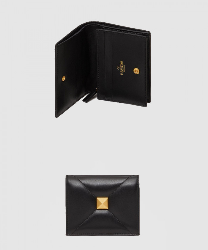 발렌티노 작은 나파 로마 스터드 지갑