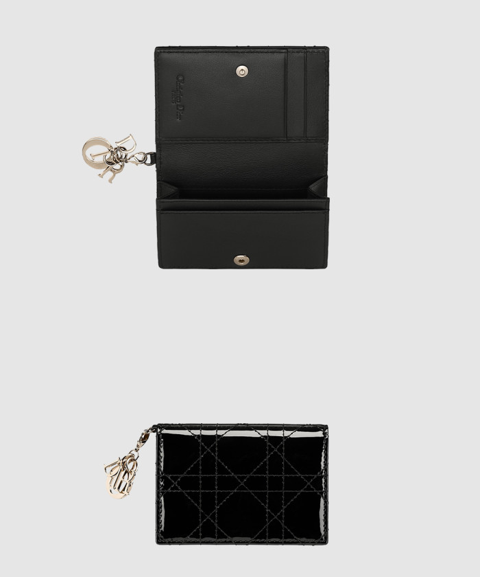 디올 플랩 카드 지갑 S0011